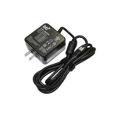 BTI 45W USB-C AC Adapter for all USB-C devices up to 45W. UK power cab