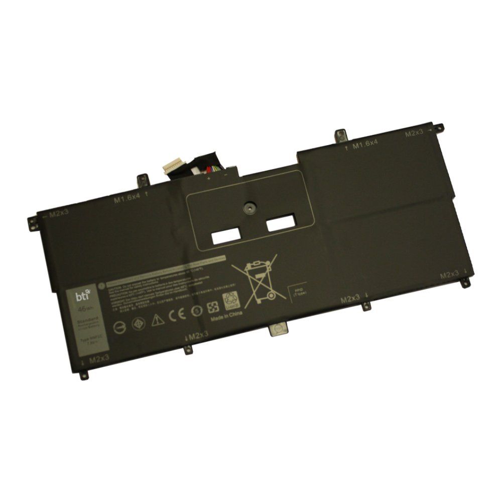 BTI Replacement Battery for Dell XPS 9365 replacing OEM part numbers NNF1C HMPFH // 4-cell 7.6V 5940mAh - Image 1