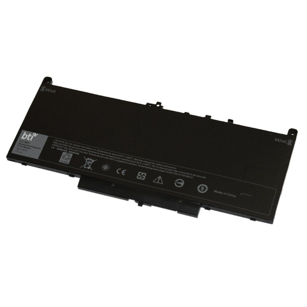 BTI Replacement battery for Dell Latitude E7270 E7470 4 Cell 54Wh Battery Type J60J5 MC34Y 1W2Y2 242WD - Image 1