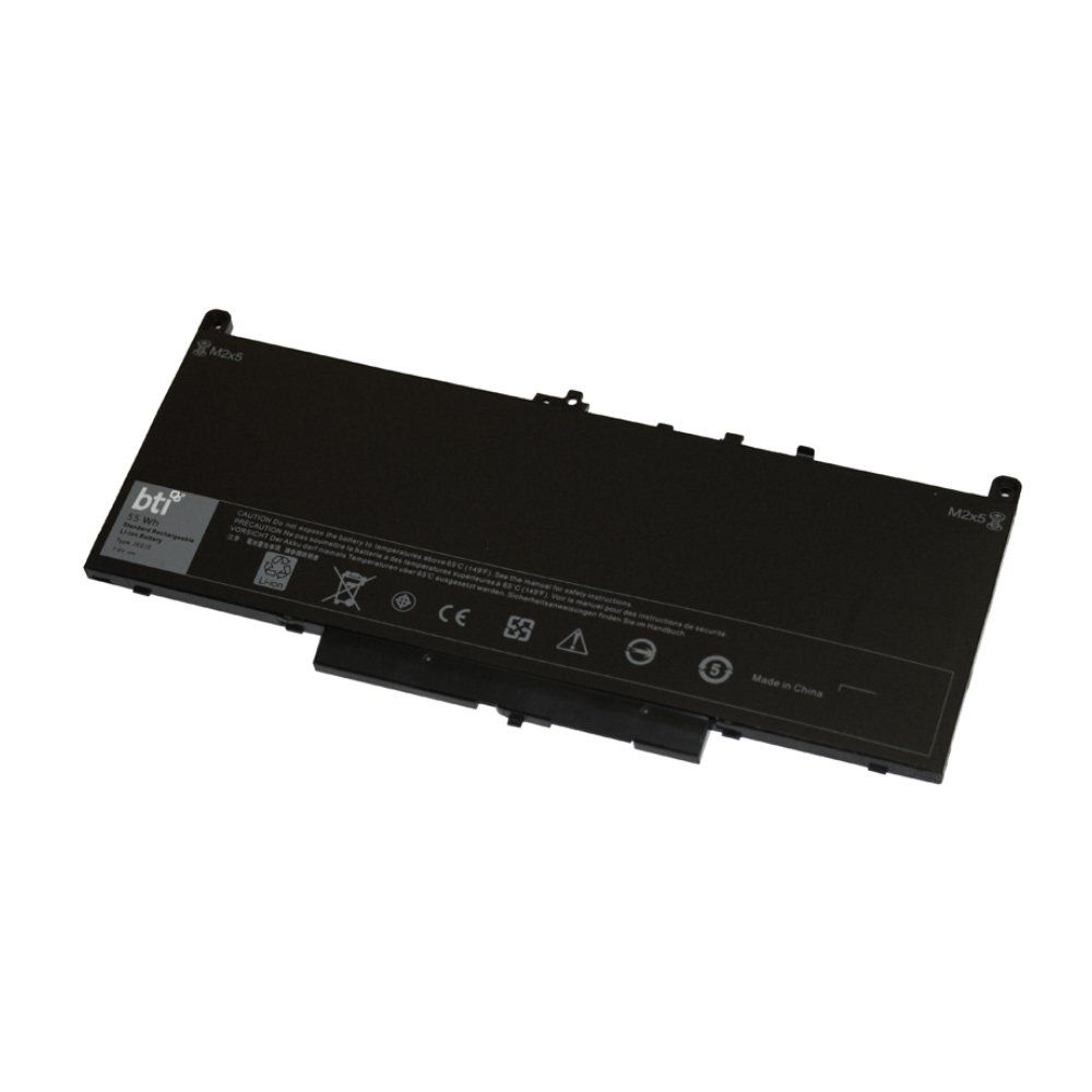 BTI Replacement battery for Dell Latitude E7270 E7470 4 Cell 54Wh Battery Type J60J5 MC34Y 1W2Y2 242WD - Image 1