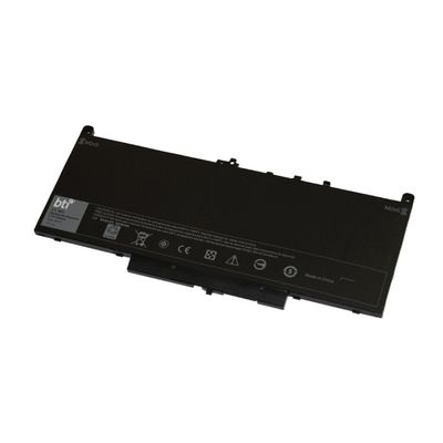 BTI Replacement battery for Dell Latitude E7270 E7470 4 Cell 54Wh Battery Type J60J5 MC34Y 1W2Y2 242WD