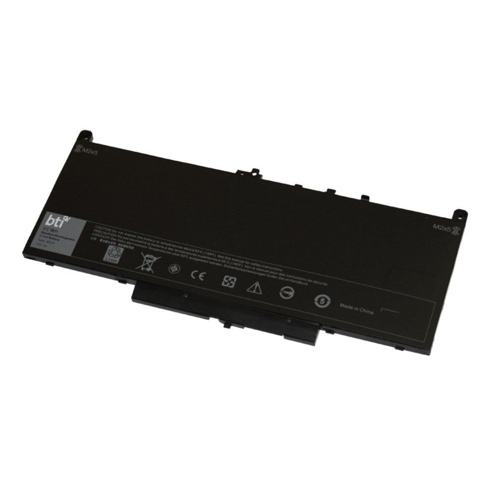 BTI Replacement battery for Dell Latitude E7270 E7470 4 Cell 54Wh Battery Type J60J5 MC34Y 1W2Y2 242WD - Image 1
