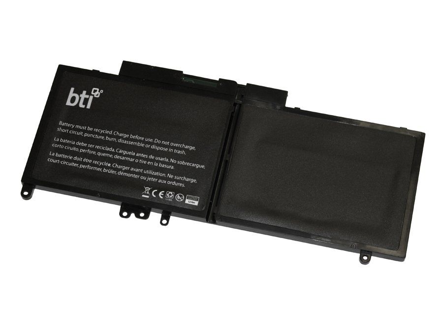 BTI Replacement Battery for Latitude E5450 E5550 replacing OEM part numbers G5M10 0G5M10 8V5GX VMKXM PF59Y 451-BBLK 451-BBLN // 7.4V 6460mAh 51Whr - Image 1