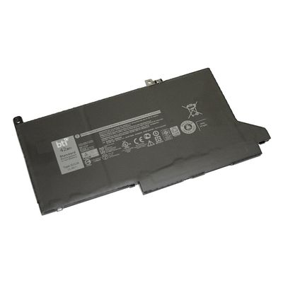 BTI Replacement Battery for Latitude 7480 7280 7490 7390 7380 7290 replacing OEM part numbers DJ1J0 0DJ1J0 C27RW 451-BBZL PGFX4 // 11.4V 3500mAh 42Whr