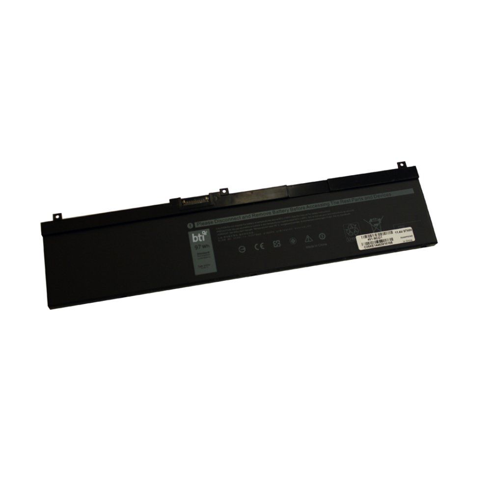 BTI Replacement 6 cell battery for DELL Precision 7530 7730 7540 7740 Mobile Workstation replacing OEM part numbers 451-BCGI 00WMRC CJ18V DP9KT GW0K9 NYFJH // 11.4V 97Wh - Image 1