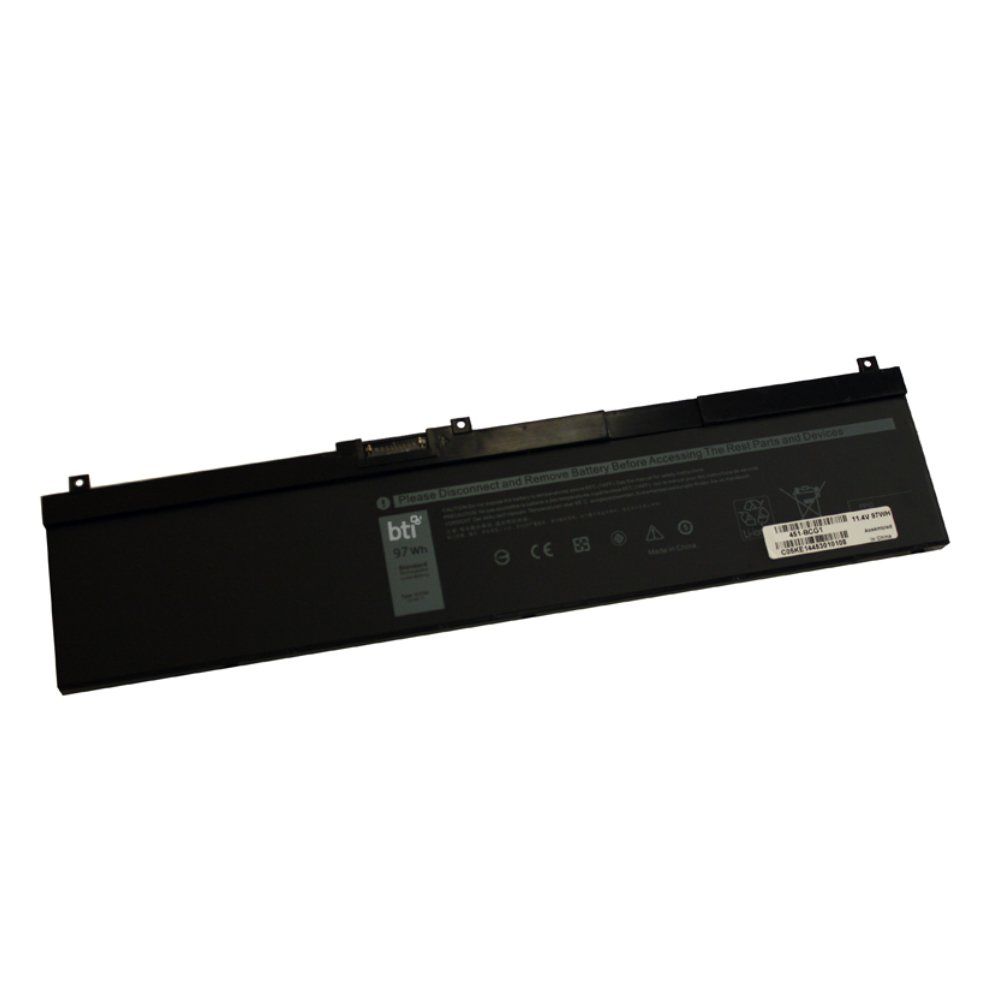 BTI Replacement 6 cell battery for DELL Precision 7530 7730 7540 7740 Mobile Workstation replacing OEM part numbers 451-BCGI 00WMRC CJ18V DP9KT GW0K9 NYFJH // 11.4V 97Wh - Image 1