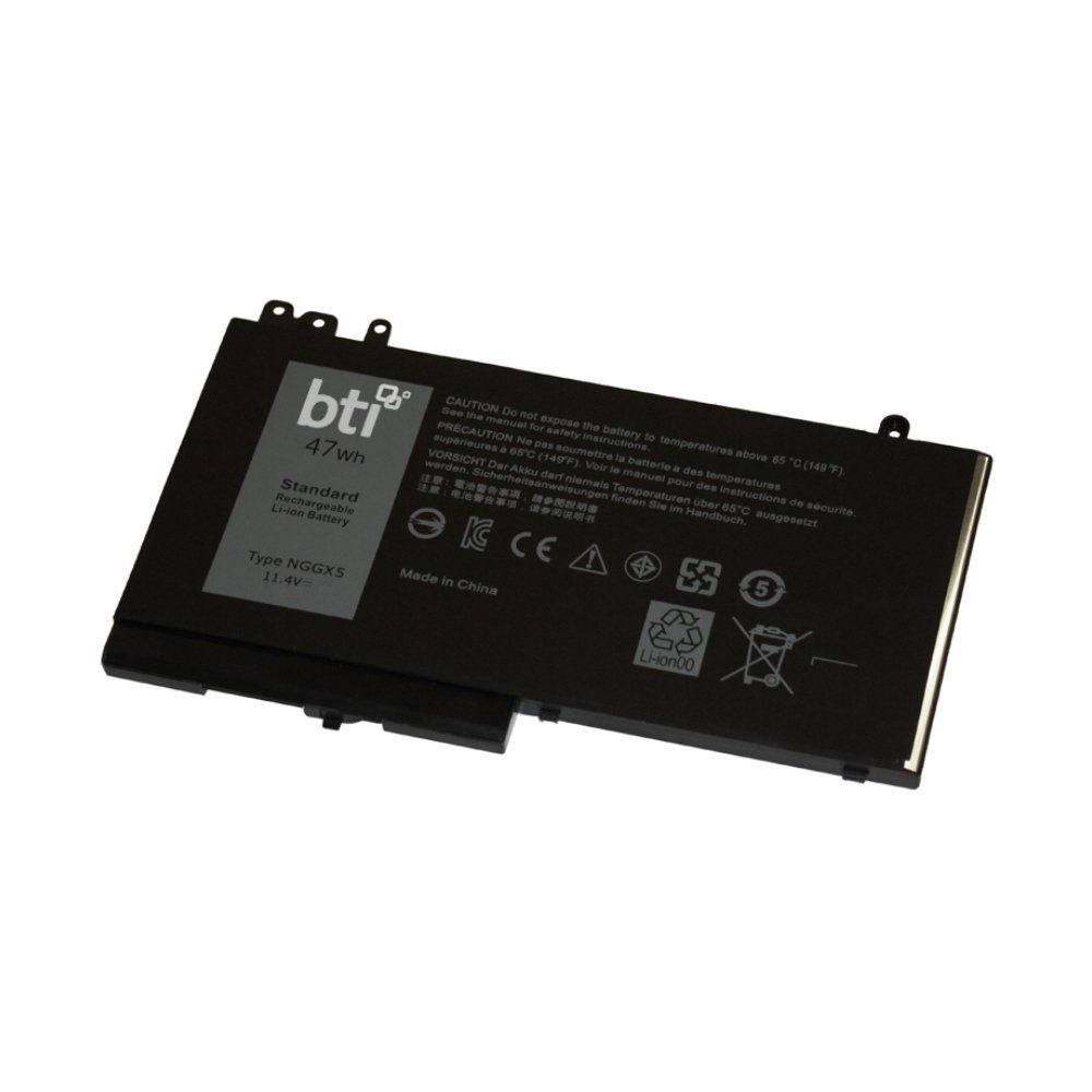 BTI Replacement Battery for Latitude E5270 E5470 E5570 replacing OEM part number(s) NGGX5 11.4V 4122mAh - Image 1