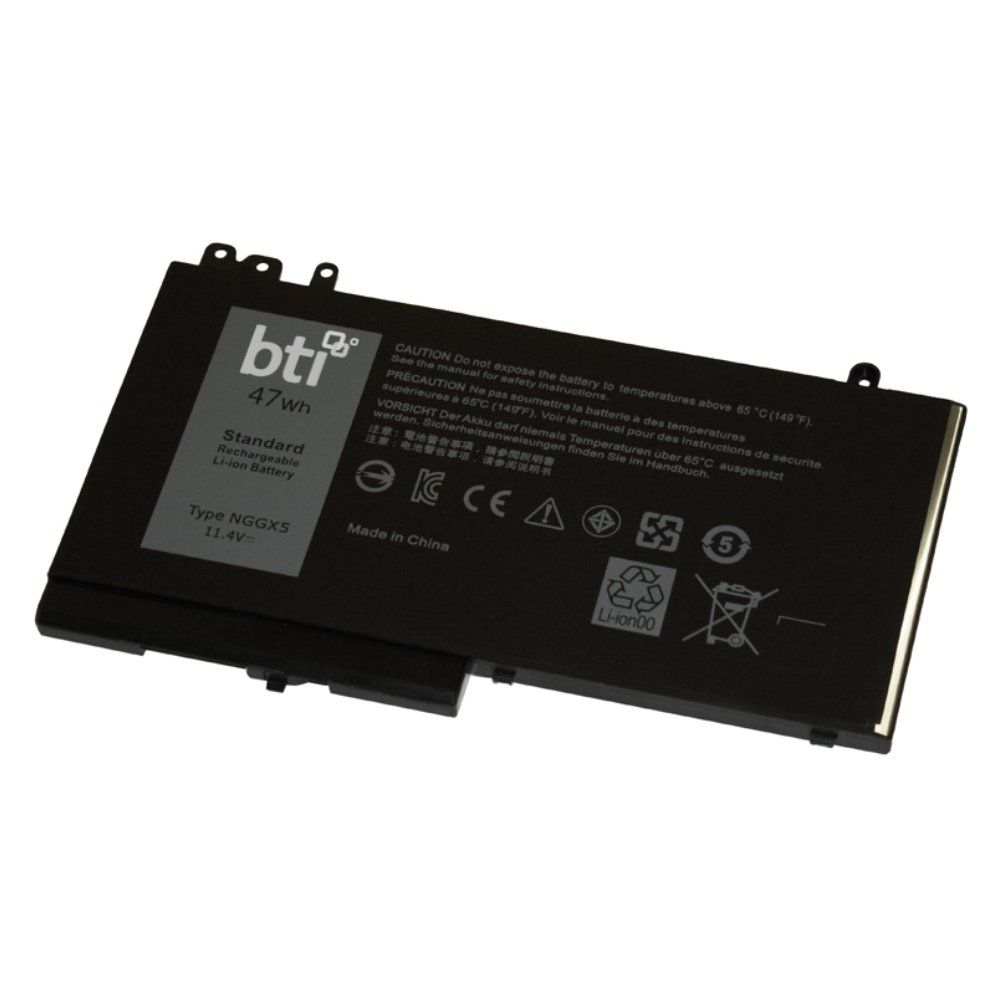 BTI Replacement Battery for Latitude E5270 E5470 E5570 replacing OEM part number(s) NGGX5 11.4V 4122mAh - Image 1