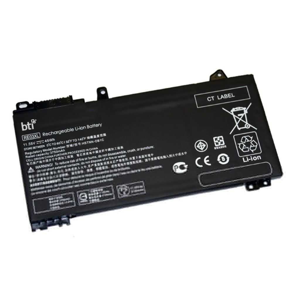 BTI RE03XL compatible 43Wh 3-cell battery for HP Probook - Image 1
