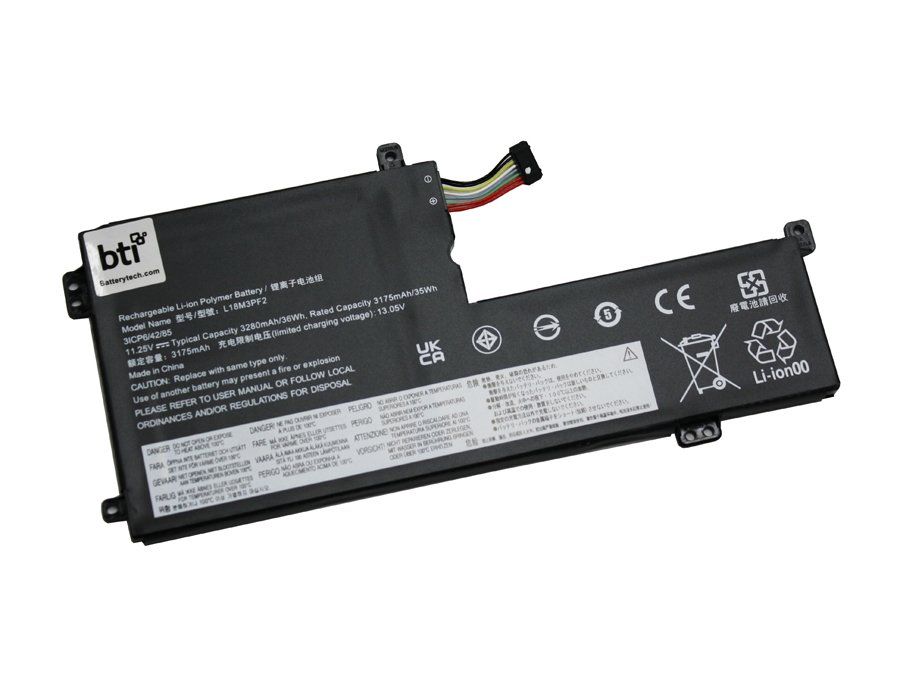 BTI 36Wh 3 cell 5B10W67278 compatible battery for LENOVO IDEAPAD V340-17IWL 81RG IDEAPAD V340-17IWL IDEAPAD V155-15API 81V5 IDEAPAD V155-15API - Image 1