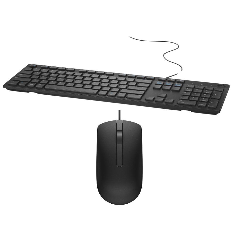 DELL 570-AAIS+580-ADGV keyboard Mouse included Home/Office USB QWERTY UK English Black - Image 1