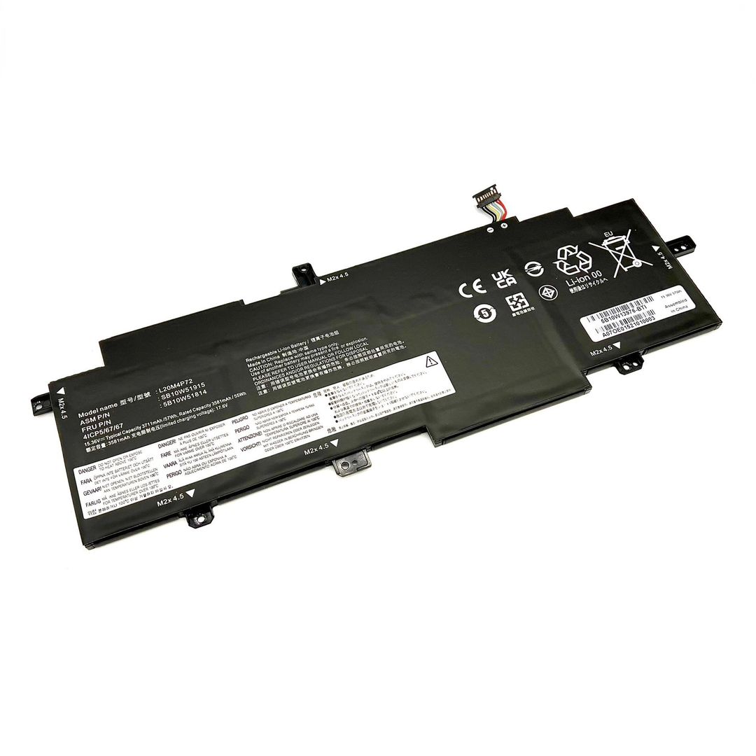 BTI Replacement 4 cell 15.36V Notebook Battery for Lenovo ThinkPad T14s 2nd Gen (T14s 2021) Series T14s G2 2021 Series - Image 1