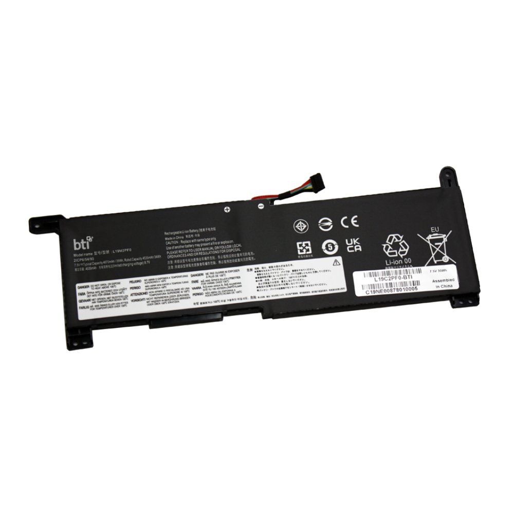 BTI 34Wh 2 cell SB10V25258 compatible battery for LENOVO IDEAPAD SLIM 1-14AST-05 81VS IDEAPAD SLIM 1-14AST-05 IDEAPAD SLIM 1-11AST-05 81VR - Image 1