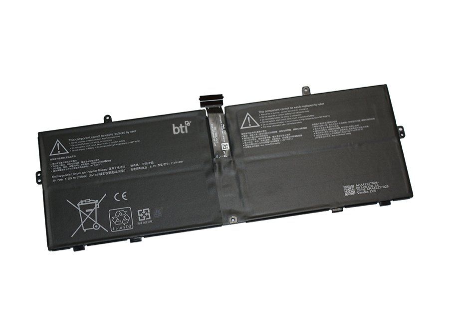 BTI 39.7 4 cell 916TA135H compatible battery for MICROSOFT SURFACE LAPTOP GO 2 2013 SURFACE LAPTOP GO 2 MODEL 2013 SURFACE LAPTOP GO 2 (MODEL 2013) - Image 1