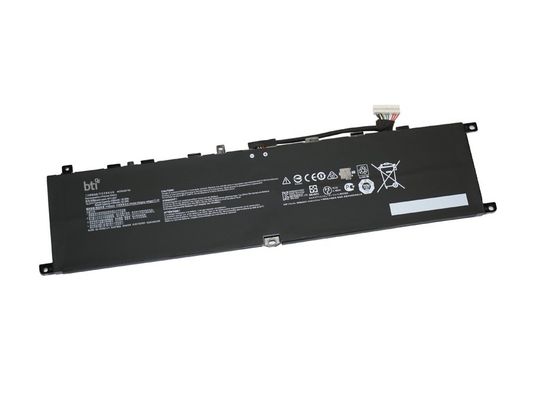 BTI 65Wh 4 cell BTY-M57 compatible battery for MSI VECTOR GP76 12UH-603ES VECTOR GP76 12UH-427BE VECTOR GP76 12UH-426NL VECTOR GP76 12UH-048BE