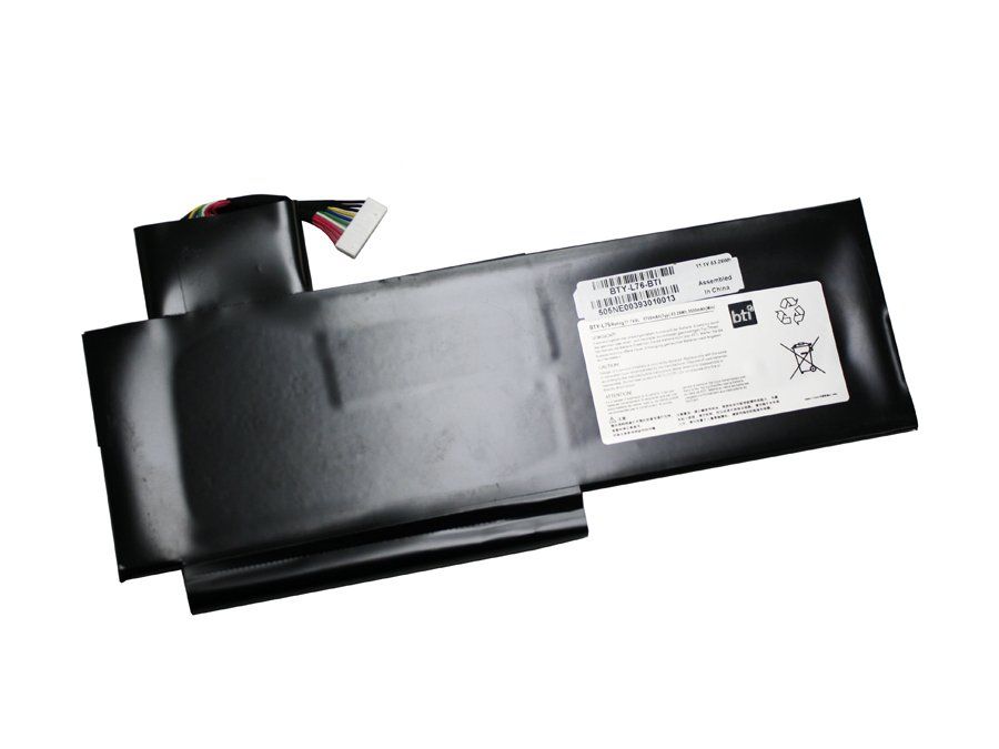 BTI 58.8 6 cell BTY-L76 compatible battery for MSI MEDION ERAZER X7613 MEDION ERAZER X7615 -- WS72 -- GS72 -- GS70 2QE-083CN -- GS70 2PE-025CN - Image 1