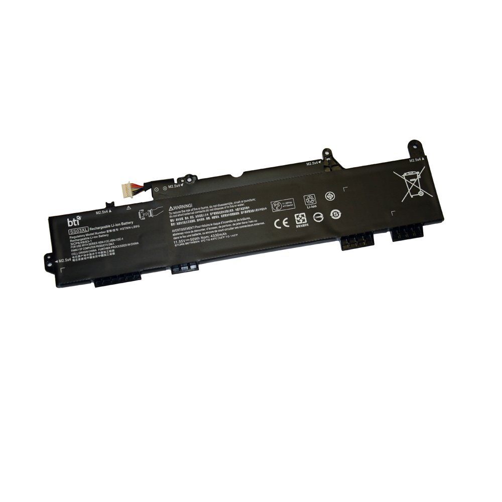 BTI 3-cell 50Wh 932823-2C1 compatible laptop battery for HP Elitebook 830 840 G5/G6 - 18 month warranty - Image 1