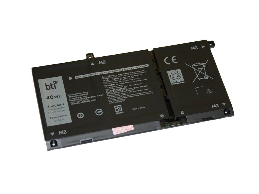 BTI 3-cell 38Wh CF5RH compatible laptop battery for Dell Latitude 3410 3510 Vostro 5501 5502 - 18 month warranty - Image 1