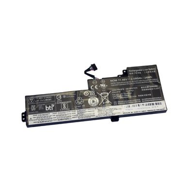BTI 3-cell 24Wh SB10K97576 compatible laptop battery for Lenovo Thinkpad T470 T480 - 18 month warranty