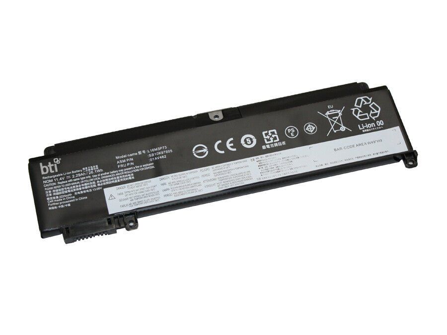 BTI 01AV442 compatible 42Wh 3-cell battery for THINKPAD YOGA 11E - Image 1