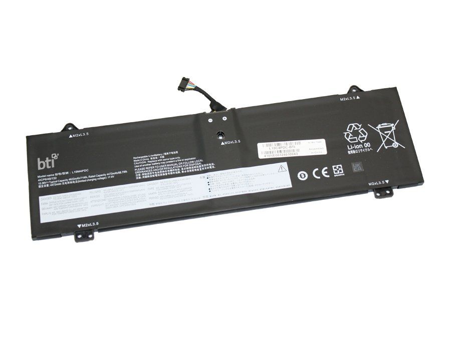 BTI 5B10Z26479 compatible 71Wh 4-cell battery for LENOVO YOGA 7-14 - Image 1