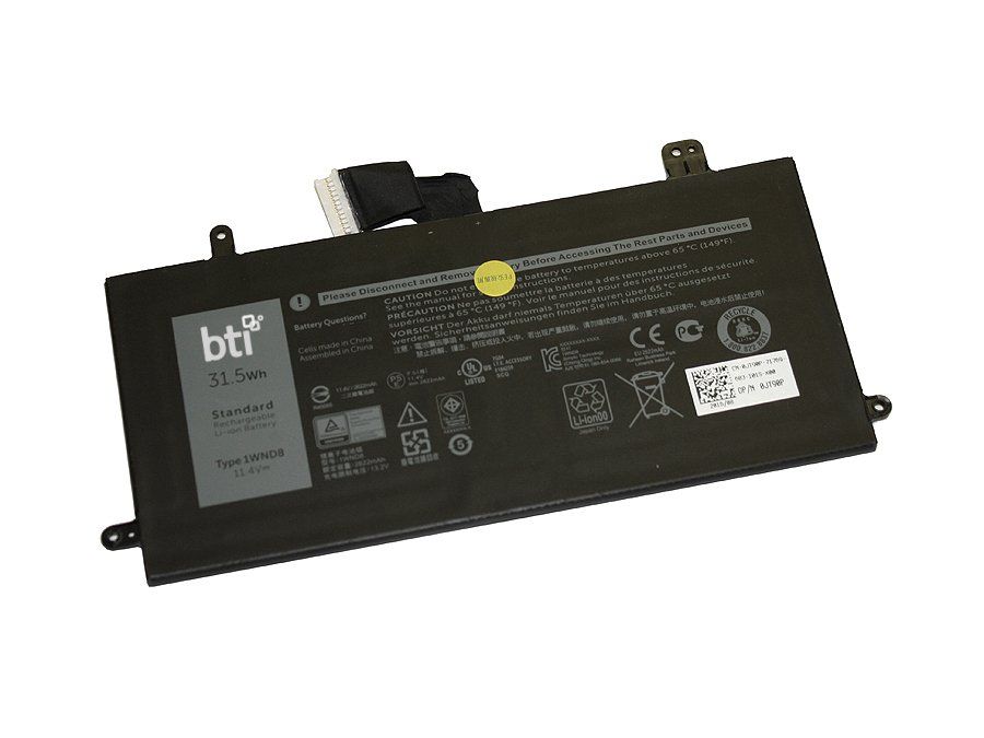 BTI 01WND8 compatible 31.5Wh 3-cell battery for Latitude 5285 5290 - Image 1