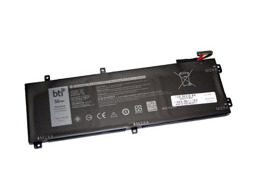 BTI 0W62W6 compatible 56Wh 3-cell battery for DELL G7 17 7700 SERIES VOSTRO 15 7500