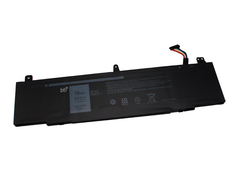 BTI 4RRR3 compatible 76Wh 4-cell battery for ALIENWARE 13 R3 - Image 1