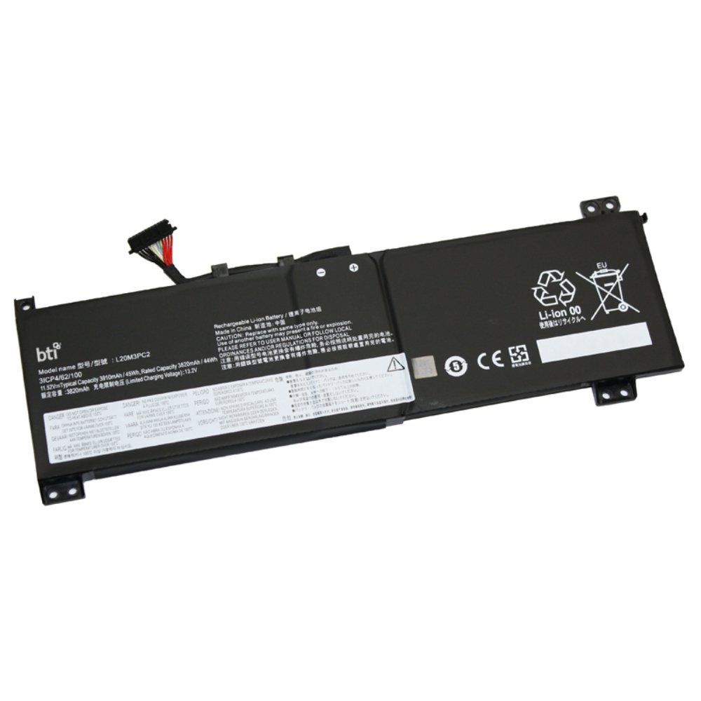 BTI SB11B96717 compatible 45Wh 3-cell battery for LENOVO IDEAPAD GAMING 3-15ACH6 - Image 1