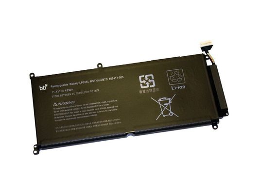 BTI LP03XL compatible 55Wh 3-cell battery for HP ENVY 15-AH ENVY M6