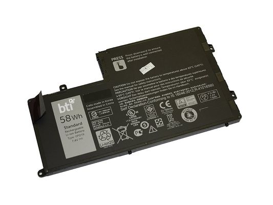 BTI 2GXTM compatible 58Wh 4-cell battery for DELL Inspiron 15 (5547) 15 (5548) 14 (5447) 14 (5448)