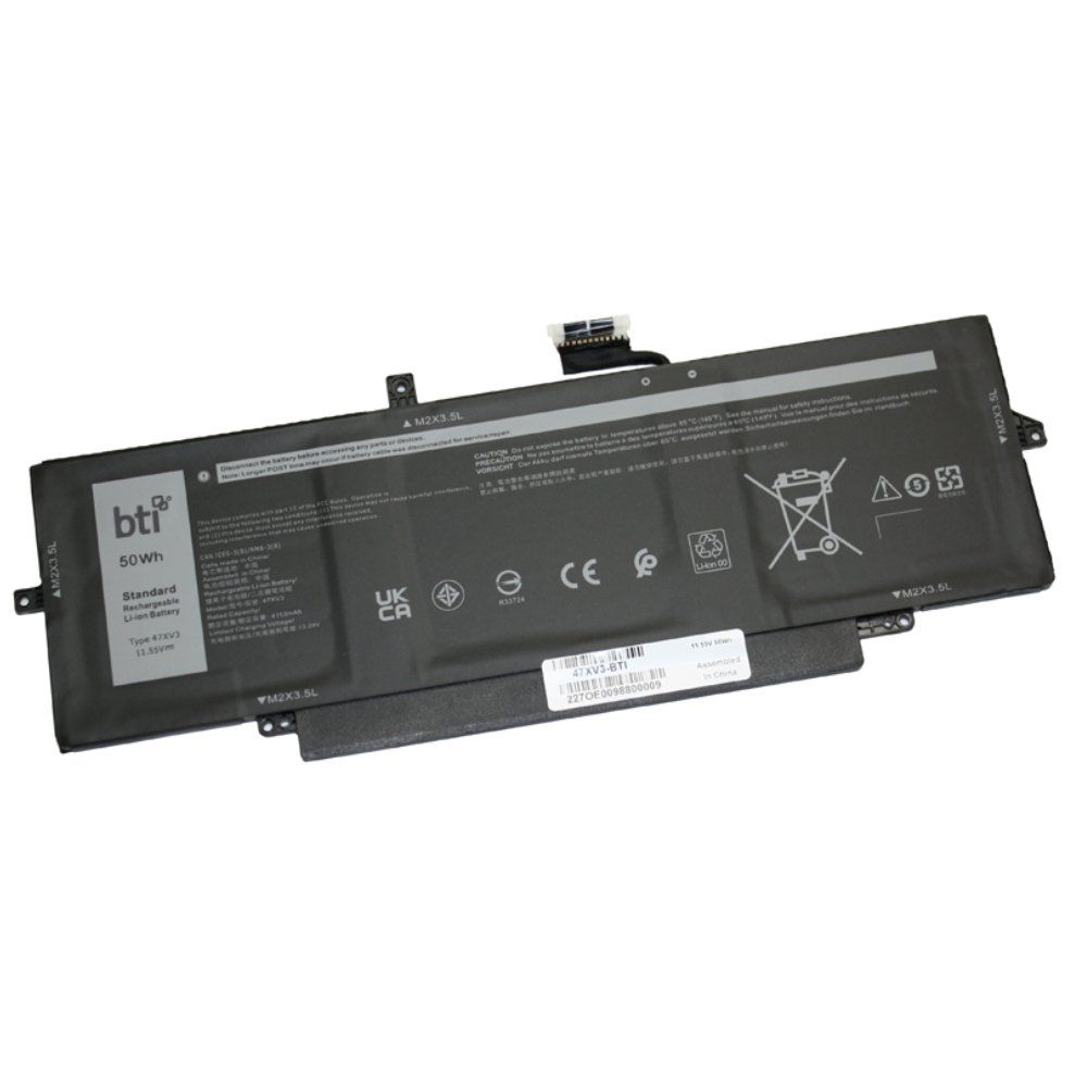 BTI 05Y3T9 compatible 50Wh 4-cell battery for DELL LATITUDE 9330 - Image 1