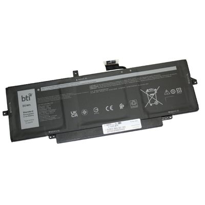 BTI 5Y3T9 compatible 50Wh 4-cell battery for DELL LATITUDE 9330