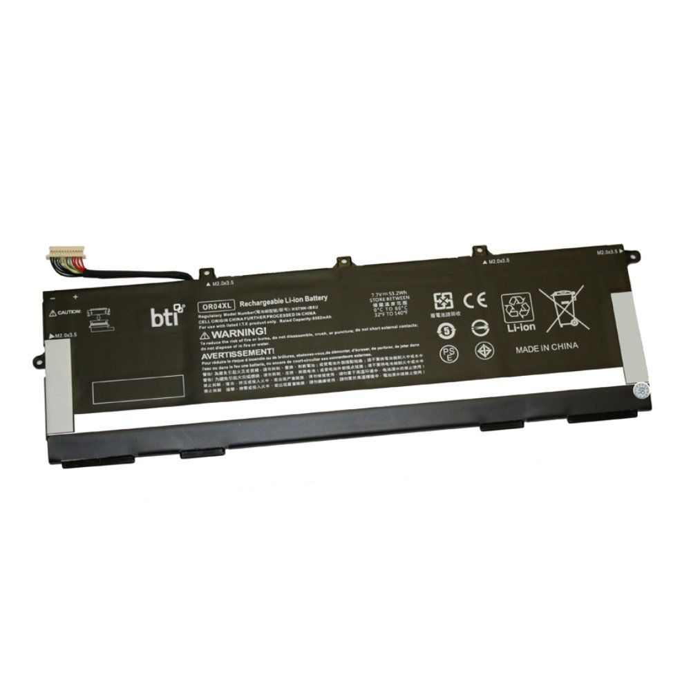 BTI HSTNN-DB9C compatible 53.2Wh 4-cell battery for HP ZHAN X 13 G2 EliteBook X360 830 G5 G6 - Image 1