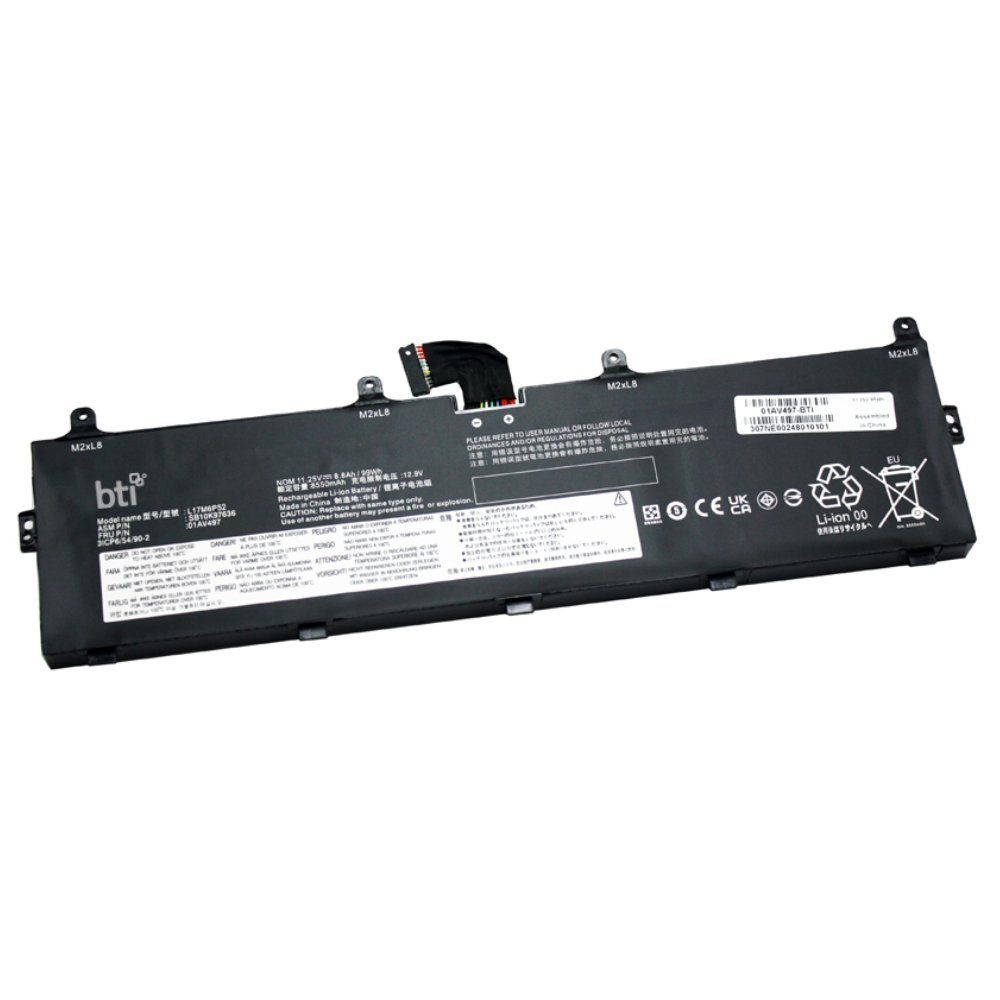 BTI 01AV498 compatible 99Wh 6-cell battery for LENOVO THINKPAD P72 P73 - Image 1
