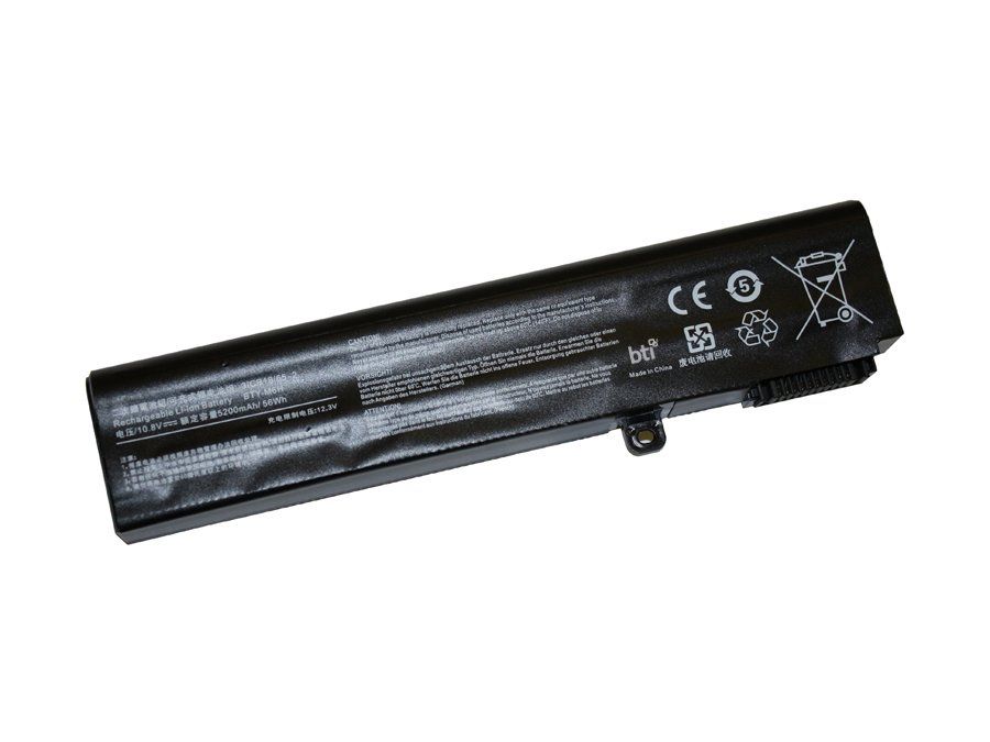 BTI 3ICR19/66-2 compatible 51Wh 6-cell battery for MSI 2QC SERIES - Image 1