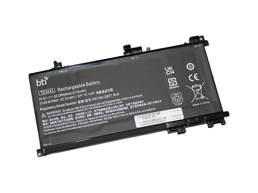 BTI 905277-855 compatible 63.3Wh 4-cell battery for HP OMEN 15-AX - Image 1