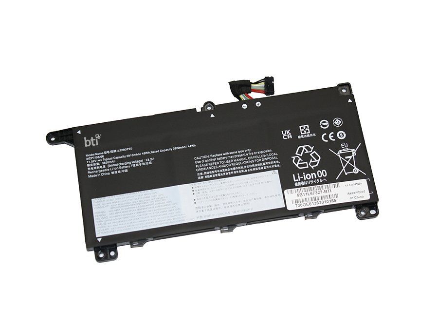 BTI SB11N47432 compatible 45Wh 3-cell battery for LENOVO THINKBOOK 16 G7 THINKBOOK K14 - Image 1