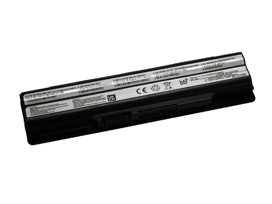 BTI BTY-S15 compatible 49Wh 6-cell battery for MSI MS-16GA MS-16G7 MS- - Image 1