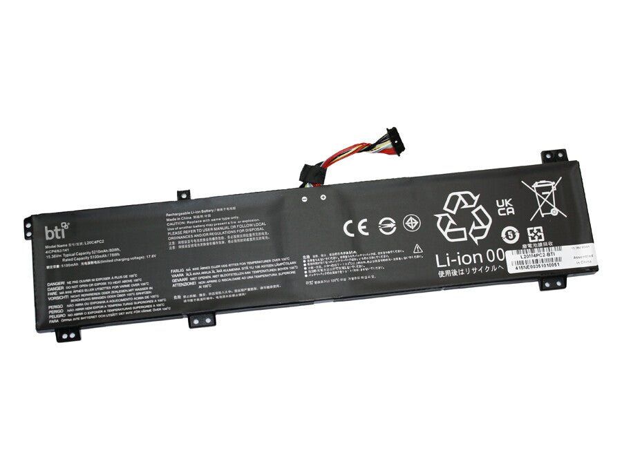 BTI 5B11B48824 compatible 80Wh 4-cell battery for LENOVO LEGION 5-17AC - Image 1