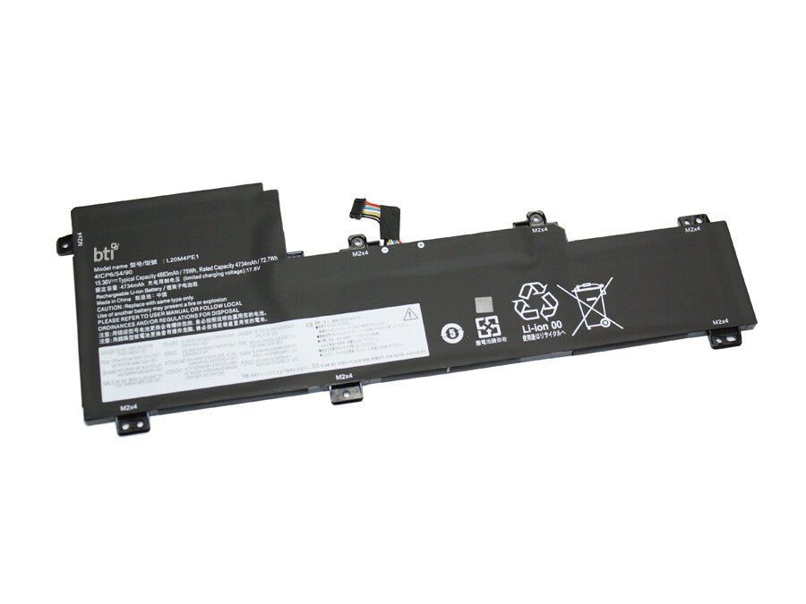 BTI 5B11B66552 compatible 75Wh 4-cell battery for LENOVO SLIM 7 16IAH7 - Image 1