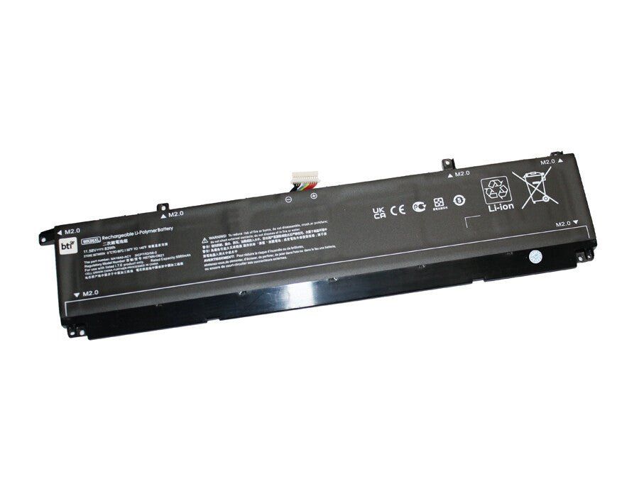 BTI HSTNN-WB0C compatible 83Wh 6-cell battery for HP OMEN 16 OMEN 17 V - Image 1