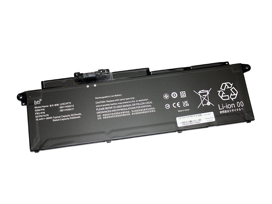 BTI 5B11H56411 compatible 86Wh 4-cell battery for LENOVO THINKPAD P16S G4 T16 G3 G4 - Image 1