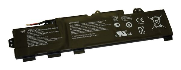 BTI TT03056XL-PL compatible 56Wh 3-cell battery for HP Elitebook 755 G5 850 G5 / Zbook 15U G5