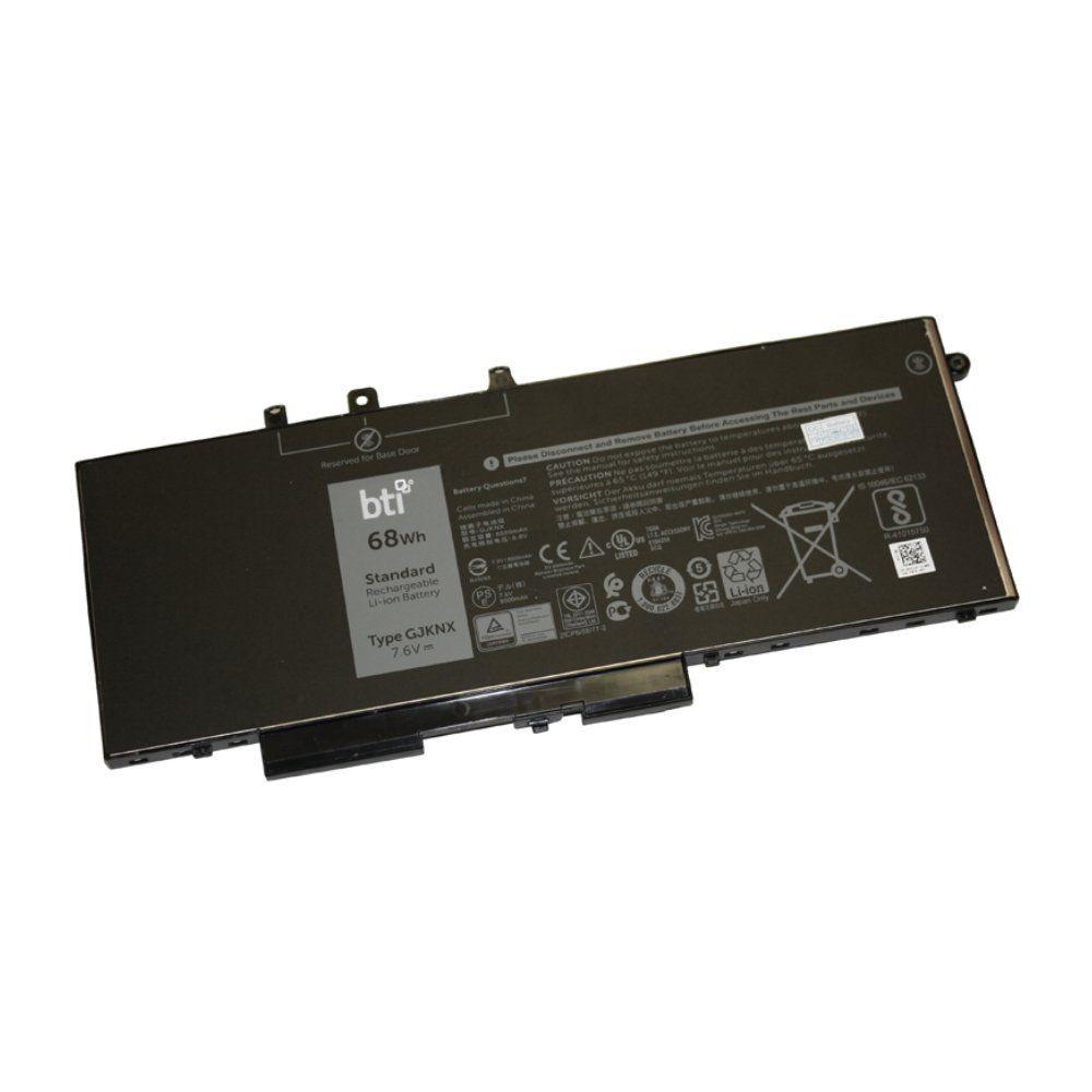 BTI 0GJKNX compatible 68Wh 4-cell battery for Latitude 5580 5480 5280 5290 5490 5491 5495 5591 Precision 3530 7520 - Image 1