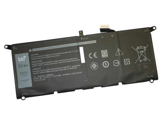BTI 451-BCDX compatible 52Wh 4-cell battery for Dell XPS 9370 9380 7390 Inspiron 7490 Latitude 3301