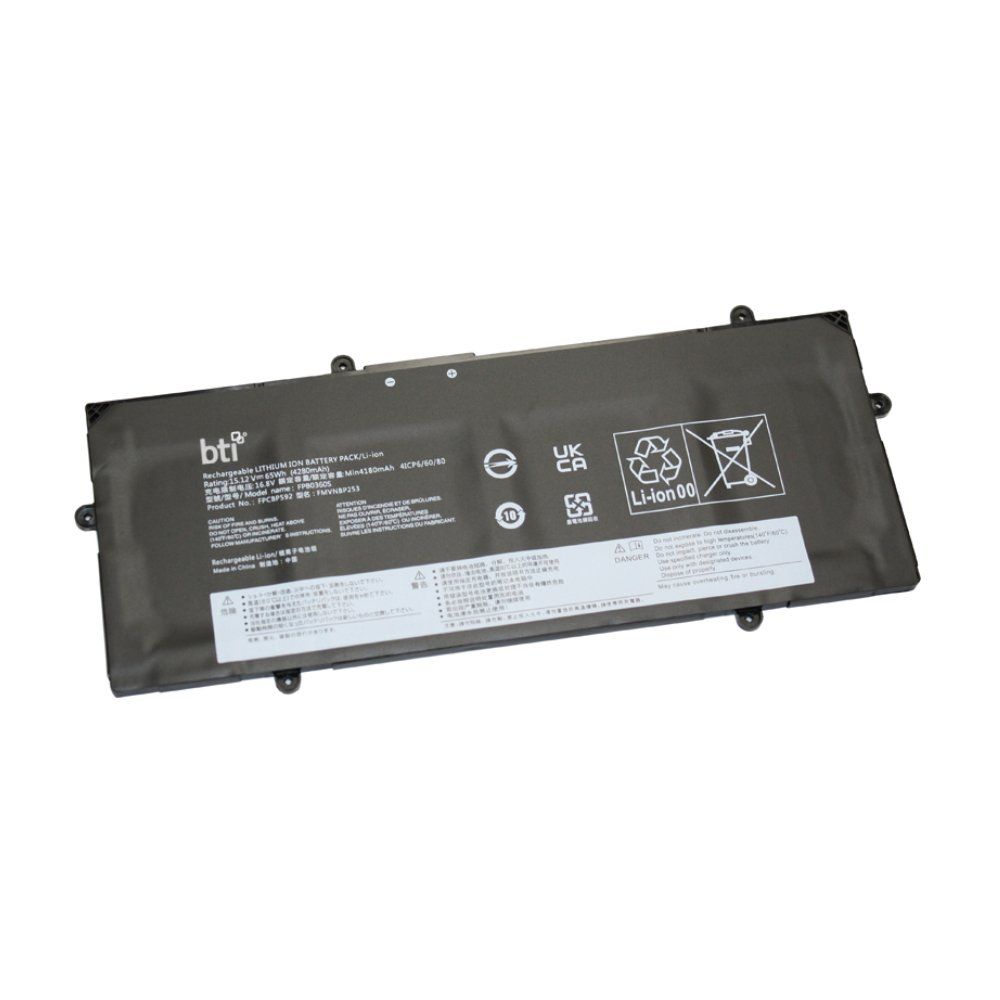 BTI CP809959-XX compatible 65Wh 4-cell battery for FUJITSU Lifebook U7411 E5412 E5512 U7511 - Image 1