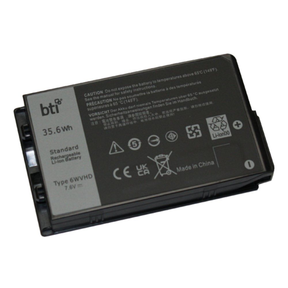 BTI 0JM6CX compatible 35.6Wh 2-cell battery for LATITUDE 12 RUGGED 7230 EXTREME - Image 1