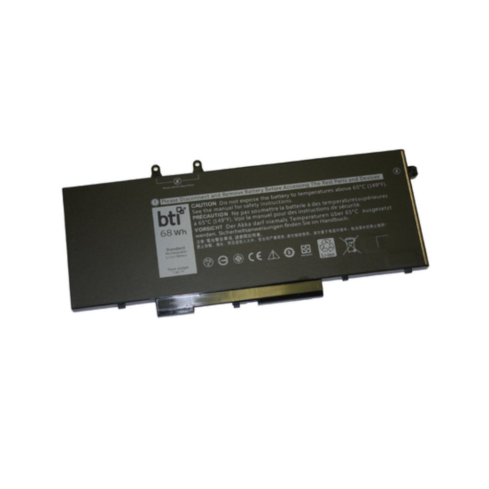 BTI 04GVMP compatible 68Wh 4-cell battery for Dell Precision 3540 Latitude 5300 5300 2-in-1 5400 5310 5310 2-in-1 - Image 1