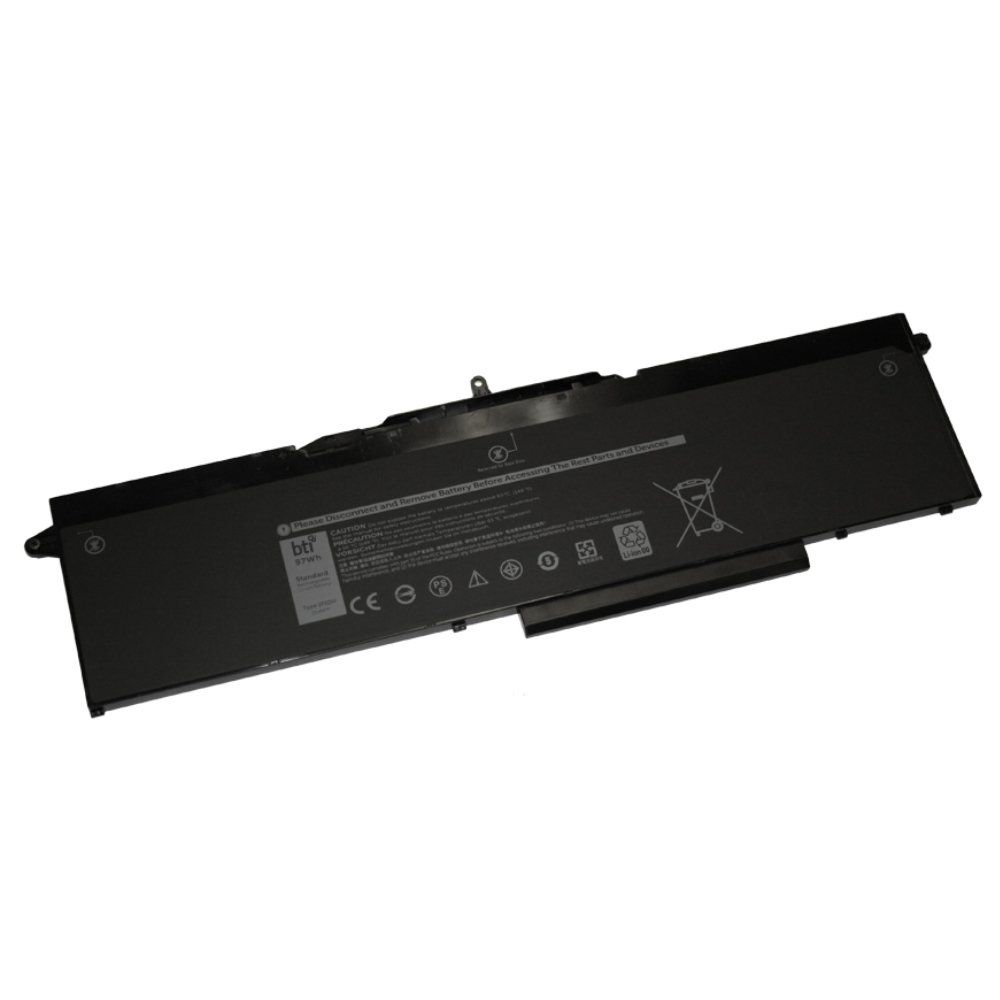 BTI 01WJT0 compatible 97Wh 6-cell battery for Dell Latitude 15 5501 5511 Precision 3541 3551 - Image 1